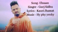 Ehsaan Gurj Sidhu mp3 song ringtone, Ehsaan Gurj Sidhu Ringtone Download - DjPunjab.Com.Mx